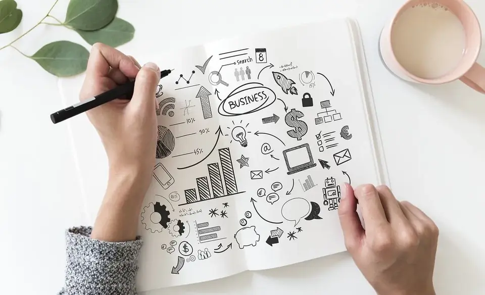 Carnet business plan : marketing digital avec un budget limité